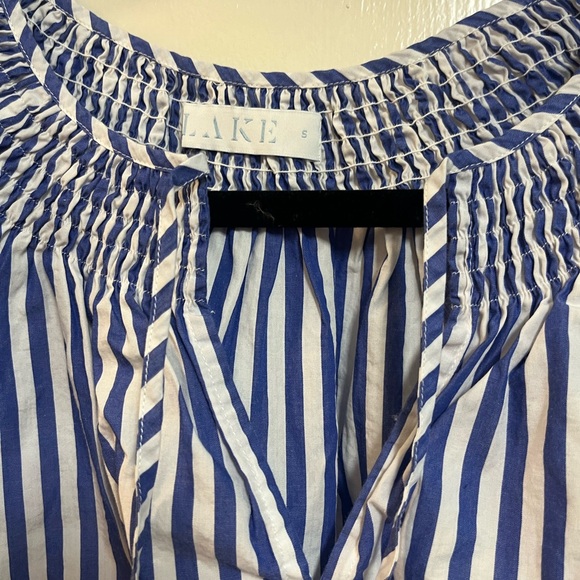 Blue Striped Women's Sleepwear Set - Picture 4 of 6